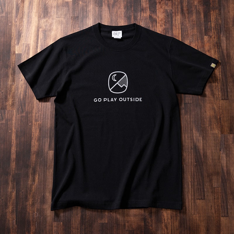 GOPLAY LOGO TEE BLACK